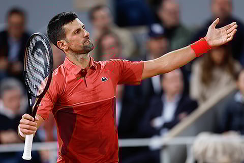 Serbia's Novak Djokovic